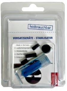 Professor Optiken feldbrauchbar Vorsatzgeräte-Stabilisator für Pard- und Pulsar-Geräte M6 Gewinde - Stützfuß für Wärmebildkameras/Nachtsichtgeräte