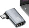 Adaptateur USB USB - Structure Compacte, Haute Vitesse, Fiche Universelle | Convertisseur Mâle Femelle 480mbps Angle Gauche Droite Câble Alimenté Téléphone Tablette