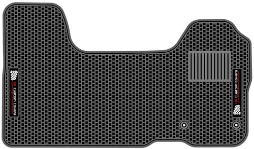 Front Rubber Floor Mat to fit Iveco Daily 2014-2023 | Tailored Front Floor Mat, Waterproof & Durable, Heavy Duty Rubber, Suitable for All Weather, Black