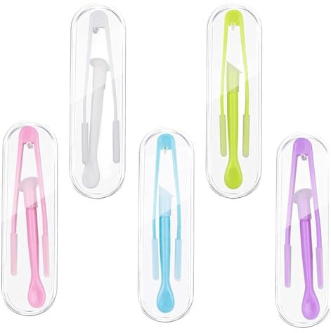 5 Pièces Ventouse Lentille,Ventouse Lentille Rigide,Ventouse Lentille Souple,Inserteur De Lentilles De Contact,Ventouse En Silicone Pour Lentilles,Ventouse Lentille Rigide.