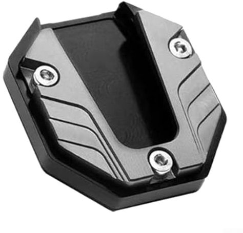 Support de béquille robuste en alliage d'aluminium pour moto pour un stationnement sécurisé et une prévention contre le basculement ()