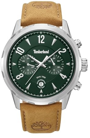 Timberland - Armbanduhr Newkirk - Quartz Uhrwerk - Gehäusebreite: 46 mm - Edelstahl - 5 ATM