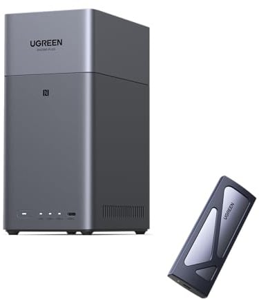 UGREEN NASync DH2300 NAS a 2 alloggiamenti con box NVMe