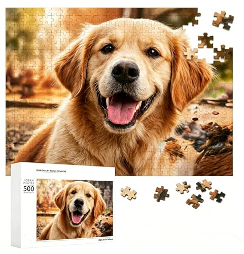 Personalised Photo Jigsaw Puzzle – 1000 Pieces Challenge Puzzle Gift – Custom Picture Puzzle with Image Optimisation – for Puzzle Lovers & Adults – Idea