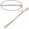 Chausse-pied Hêtre Huilé 63 cm avec cordon en cuir avec gravure personnalisable