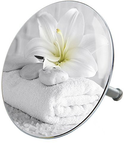 Sanilo Badewannenstöpsel, viele schöne Stöpsel für die Badewanne zur Auswahl, universal mit Motiv (Good Feeling)