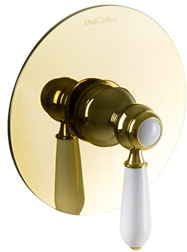 PaulGurkes Unterputz Einhandmischer Gold Retro Nostalgie 1-Verbraucher Landhaus