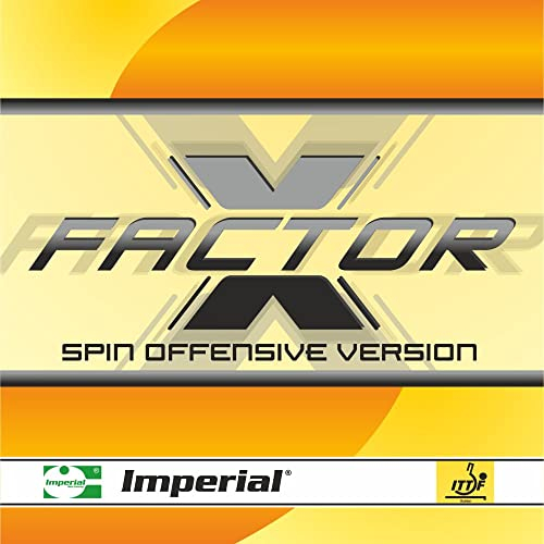Imperial Factor Spin Offensive Version (2,1 mm - rot) | - China Tischtennis Belag | ITTF | TT-Spezial - Schütt Tischtennis