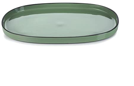 Revol Teller oval 35 cm Mint Farbe 35,5 x 21,8 x 2,5 cm