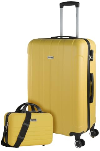 ITACA - Gepäck-Sets, Reisekoffer, Reisekoffer Set, Kofferset, Hartschalenkoffer, Trolley-Set, Luggage - Große Auswahl an Koffer & Trolleys für Jede Reise!, Gelb
