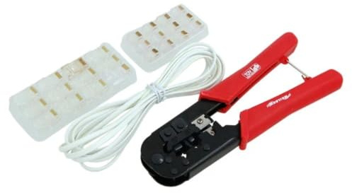 Neilsen, 2 in 1 Telephone Plug Crimping Cutting Stripping Pliers (Genuine Neilsen CT4521)