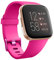 honecumi Armband Kompatibel mit Fitbit Versa 2/Versa Smart Watch Ersatz Armbänder Band für Damen Herren, Versa 2 Silikon Strap Buntes Klassisch Verstellbares Sport Band Zubehör - Groß,Tiefes Rosa