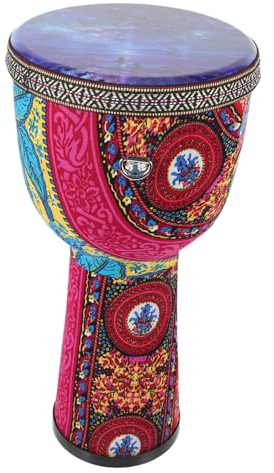 TOYANDONA Djembe Trommel Für Junge Mädchen Und Erwachsene Tragbare Handtrommel Leichtgewicht Für Anfänger Musikinstrument Mit Sicherem Material Und Feiner Verarbeitung Für Rhythmisches