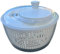 OPTIVICE Essoreuse à salade en plastique de 5 L | Grande capacité avec maille en plastique et mécanisme d'essorage facile | Essoreuse à salade essentielle de cuisine, lave-fruits, fruits et légumes