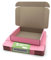 PACKAGING HERO 10 Stück Premium Versandkartons 25 x 20 x 5 cm (ca. 9,8 x 7,9 x 2 Zoll) rosa Geschenkboxen für Verpackung Versandkarton Versandkarton Versandtaschen Versandkartons