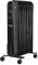 Russell Hobbs 2000W/2KW Oil Filled Radiator, 9 Fin Portable Electric Heater - Black, Adjustable Thermostat with 3 Heat Settings, Overheat Protection, 20m sq Room Size, 2 Year Guarantee RHOFR9004B