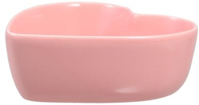 Gatuida Cuenco de Cerámica para Servir con Forma de Corazón Cuenco Plato Cuenco Cuenco de Arroz Chino Caja de Cuenco de Sopa de Cocina