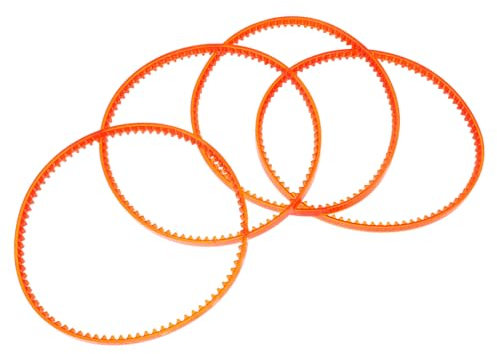 SHOWERORO 12pcs Portable Candy Machines Belts Cotton Candy Maker Supplies Replacement Belts for Nostalgia Machines