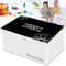 Mini Fridge Medicine Cooler Reefer Container, Car Storage Box, Medication Fridge, Touch Screen Display, High Capacity Travel Box Thermostat 3Battery