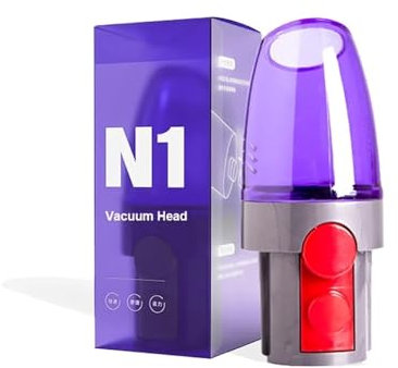 Pqjydaicvf Vacuum Suction Head Adapter Vacuum Cleaner Accessories Parts Home Compression Storage Bag Nozzle Pump,Compatible For Dyson V8 V10 V11 V15(Head-v10slim v12slim)