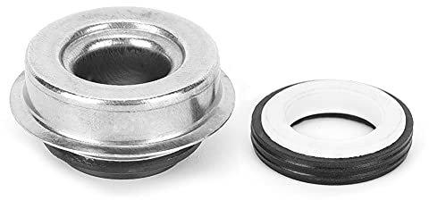 Couvercle du Joint de Pompes à Eau, Pompes à Eau de Voiture Coupure de Couvercle de Joint Mécanique avec Remplacement de Matériau en Caoutchouc en Fer Premium pour VTT TRX450R