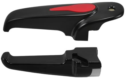 ZUNOXAZ 2pièces Poignée Longue De Remplacement pour Cocotte Poignée Anti-brûlure Plastique Compatible avec Casseroles De Installation Facile Et Confort Ergonomique