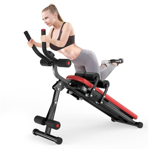 GartistGo Bauchtrainer Bauchmuskeltrainer für Zuhause Multifunktionale Trainingsgerät 150 kg Belastbarkeit für Ganzkörpertraining Abdominal Ab Machine mit Zähler