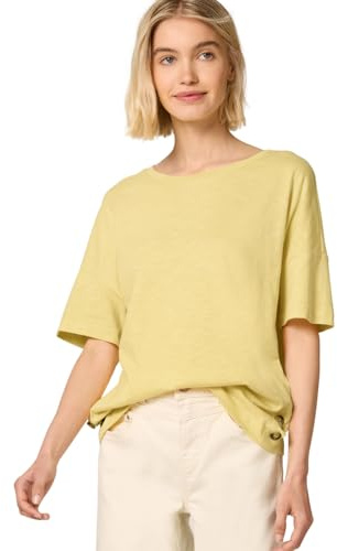 T-Shirt mit Rundhals und Knöpfen