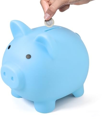 Glücksschwein-Sparschwein für Jungen Mädchen, Geburtstagsgeschenk Lustig | Stoßfeste Kinderspardose | Niedliches Sparschwein | Süße Dekoration | Geburtstagsgeschenk Lustig für Mädchen Jungen
