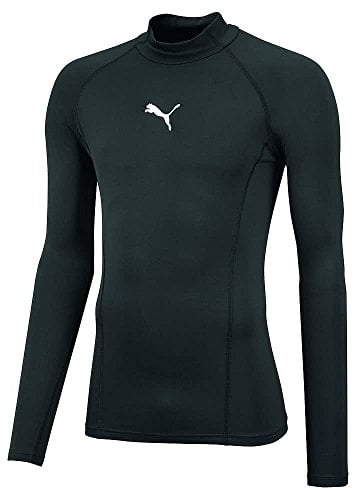 PUMA Liga Baselayer Tee LS T-Shirt, Herren, Schwarz (Schwarz), 44/46 (Herstellergröße: S)