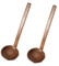 AKAMAS Japanese Long Handle Tortoise Shell Hot Pot Spoon - 2pcs