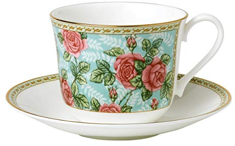 Roy Kirkham Jumbotasse & Untertasse Rose - 0,4l