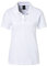 EXNER Damen Polo-Shirt für Medizin, Gastro, Freizeit, Sport, Golf, Farbe weiß, Größe XS
