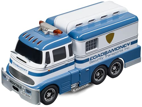 Carrera Digital 132 I Geldtransporter Money Transporter I Auto für Rennbahn | Rennbahnen und lizensierte Slotcars | bis zu 6 Spieler | Für Jungs & Mädchen ab 8 Jahren & Erwachsene