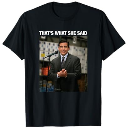 The Office Eso es lo que ella dijo Camiseta