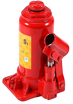 Hydraulischer Wagenheber für 5 Tonnen, universeller Hebebock, Dickes Metall, vertikaler Wagenheber für kompakte niedrige Fahrwerke, Auto, Limousine