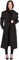 STAR FASHION Womens Italian Long Duster Coat Ladies Long Sleeve French Belted Trench Waterfall Jacket | UK One Size 8-14/16-22 |