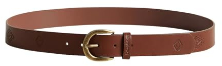 Desigual Leder Gürtel Belt Julieta Belt W90 Camel braun