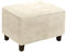 Meigeh Hocker bezug rechteckig hockerbezüge bezug für hocker quadratisch ottomane hocker bezug Ottomane Schonbezug Beige