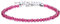 YONGHONGKEJI 3 Mm Natürliches Rubinstein Chakren Armband Für Frauen, Facettiertes Chakra Edelstein Armband, Verstellbar, Yoga Distanz Charm Schmuck Für Männer, Paar Schmuck, Christmasgeschenk