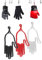 NestNiche 3-teiliger Golfhandschuh-Tragehalter, Schwarz/weiß/rotes Handschuh-Stützrahmen-Set, Golfhandschuh-Trockner-Formwerkzeug, Stretcher Kunststoff Sport Handschuhe Stützrahmen