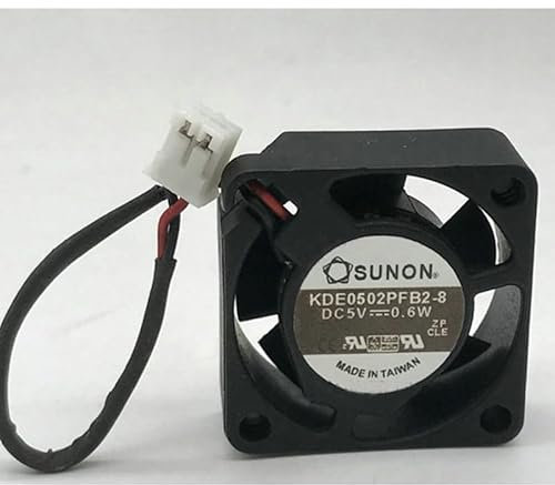 KDE0502PFB2-8 5V 0.6W 2510 2line 2P hard disk router cooling fan