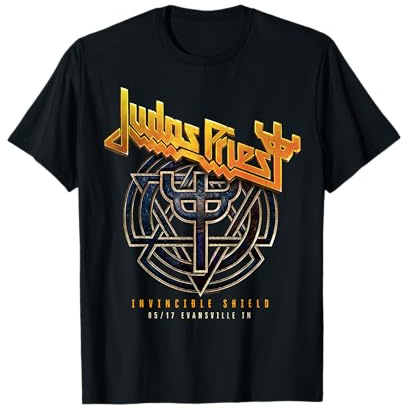 Judas Priest Invincible Shield Tour 2024 Evansville T-Shirt