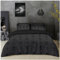 GC GAVENO CAVAILIA Human Skull Duvet Cover Bed Sets - Reversible Charcoal Comforter Cover Sets - Luxury Skulls Bedding Set King Size