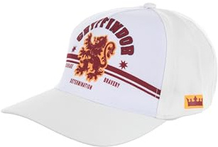 Kinder Cap | Harry Potter | Kappe Kinder Mädchen Jungen | Sonnenhut Kinder | Gr. 52 u. 54 | 6-14 Jahre | Basecap (DE/NL/SE/PL, Numerisch, 52, Weiß)