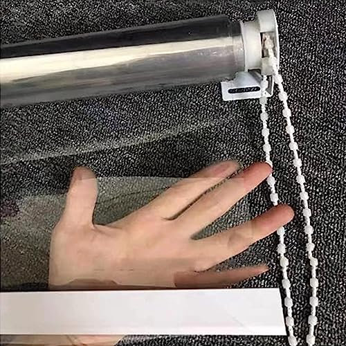 Tenda a rullo in PVC per esterni, per finestre, balconi, porte, patio, impermeabile, isolamento termico, antipolvere, antipioggia, dimensioni personalizzate, 110 x 150 cm