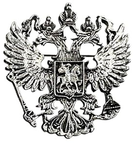Patch Nation Wappen Österreichischer Österreich Adler Wappen Abzeichen Metall Brosche Anstecknadel (Silber)