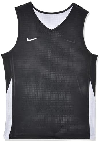 Nike Unisex Kinder Team Basketball Reversible Jersey 20 Unterhemd, Schwarz, XL