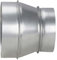 AIROPE-RA-Riduttore di Condotto 200/250 mm in Acciaio Zincato,Resistente alla Corrosione,Ideale per Ventilazione,Riscaldamento,Drenaggio,Evacuazione, Climatizzazione.Duraturo.Ampia Gamma di Dimensioni