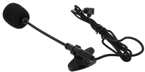 GOOHOCHY Microphone Headset Extended Clip for Erhu and Other Instruments Construction Comfortable Fit Voice Amplifier for Musicians Wired Lavalier Audio Device